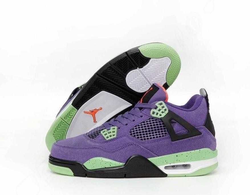 Мужские кроссовки Nike Air Jordan 4 Retro Canyon Purple 41-45 аир