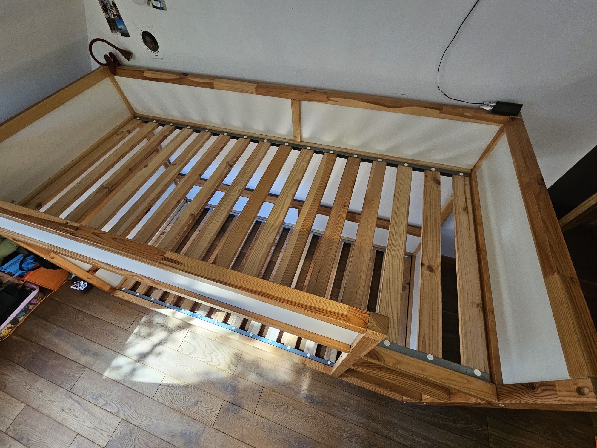 Ulepszone Łóżko piętrowe niskie 116 cm Ikea pod skos