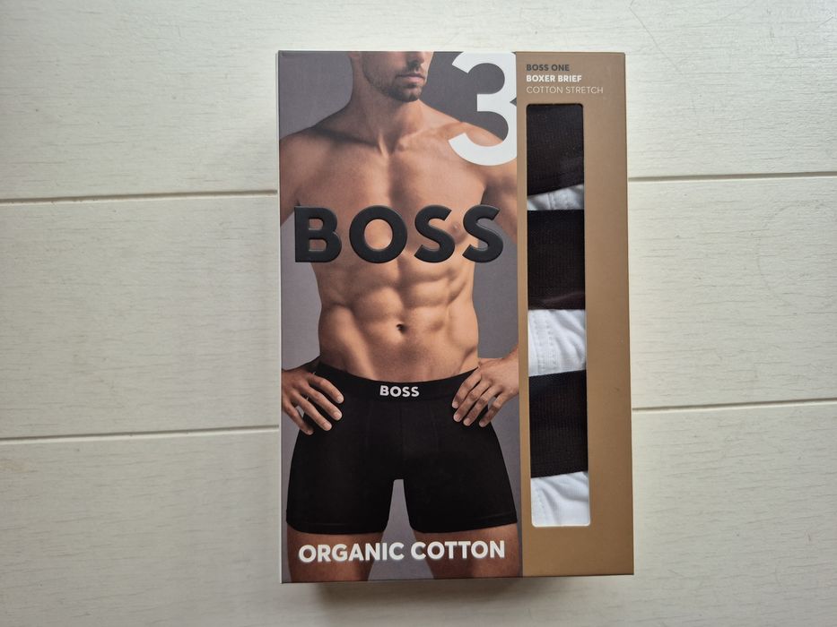 Bokserki Męskie 3pak Hugo Boss M