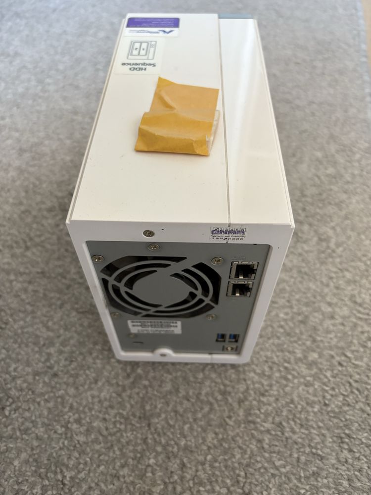 Qnap Nas TS-231P serwer plików 2 x 4TB WD Red