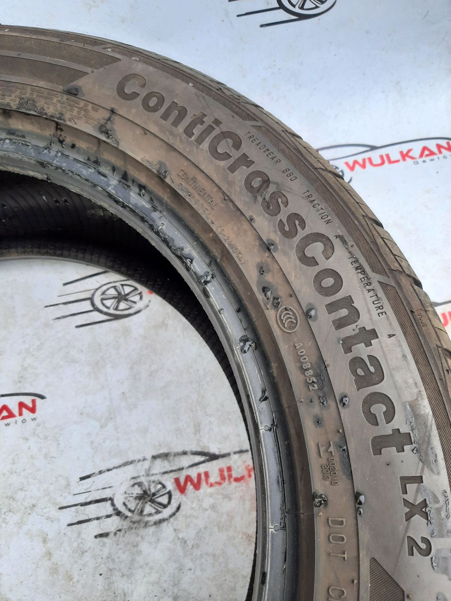 4x 225/55r18 Continental ContiCrossContakt LX2