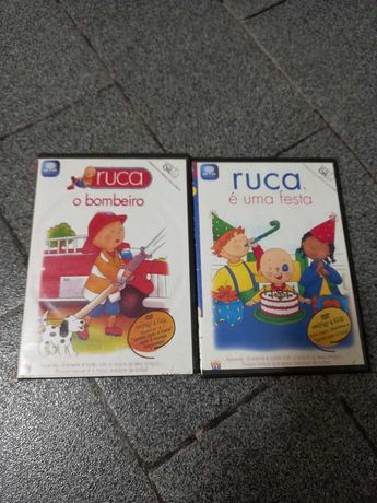 2 DVD da série infantil Ruca