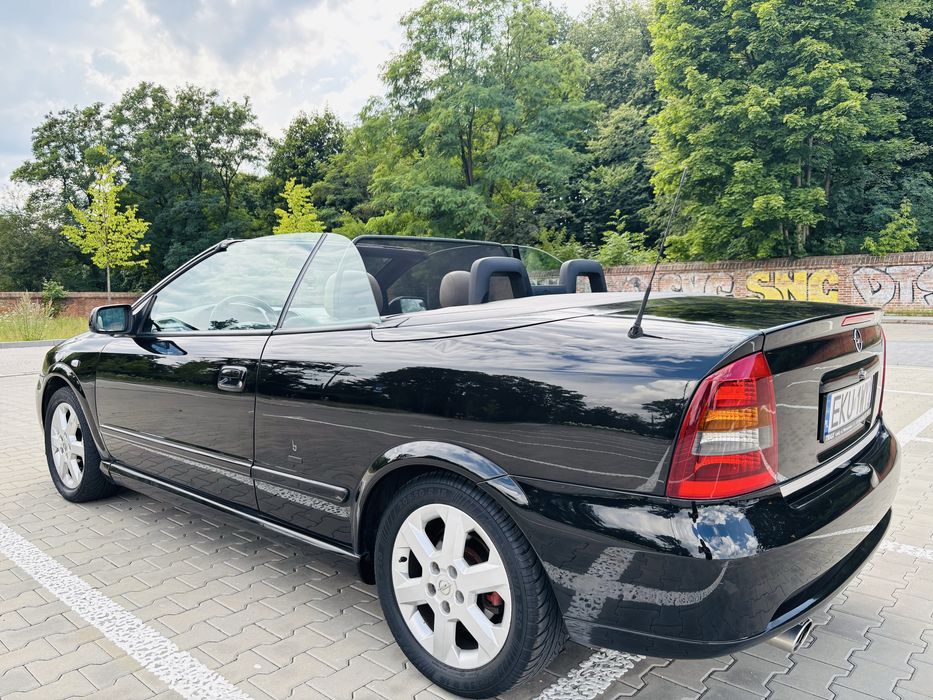 Opel Astra Bertone Cabrio 1.8 125KM Automat, Klimatyzacja, Jasne skóry
