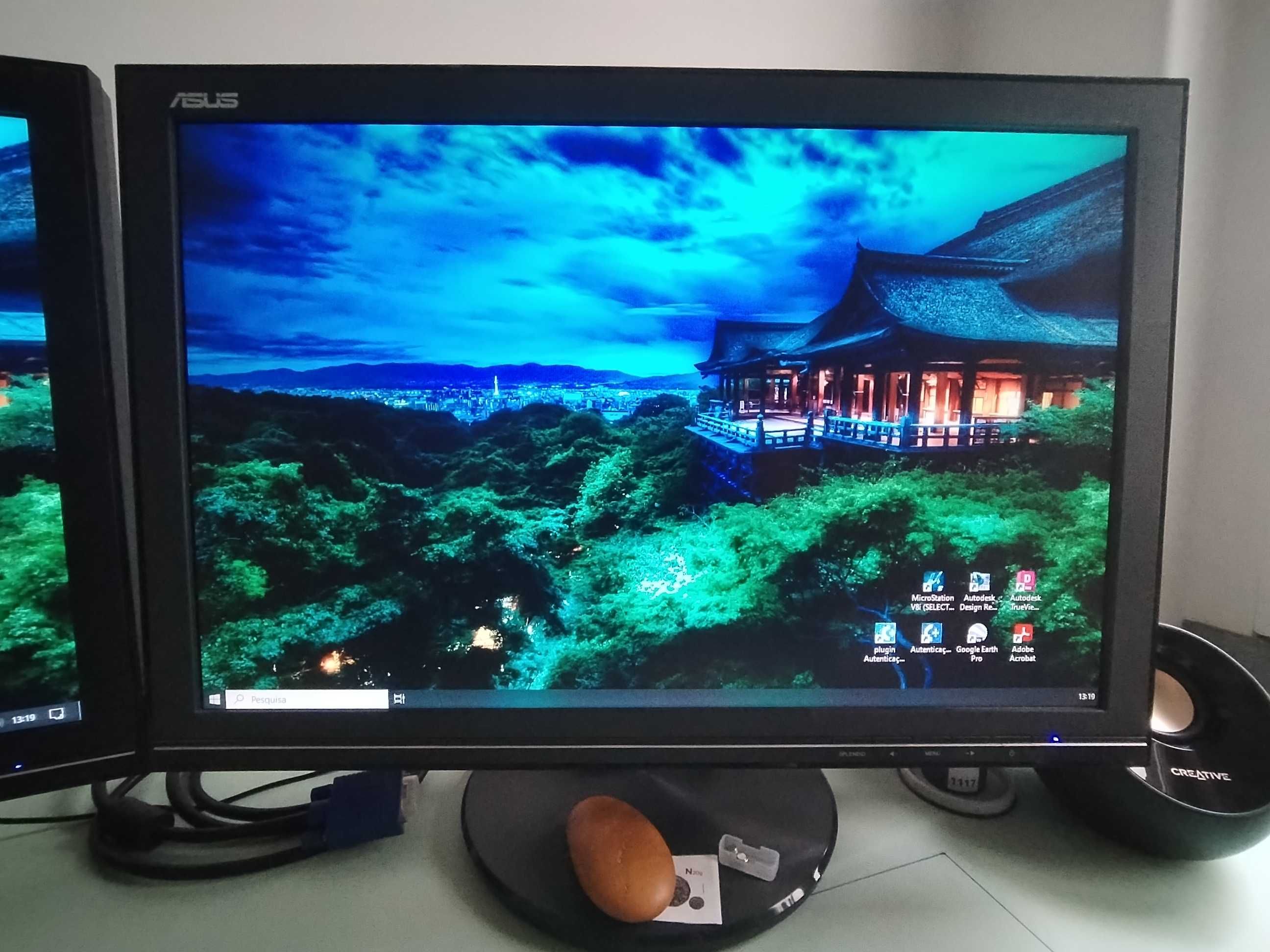monitores Asus vw191s e vw192