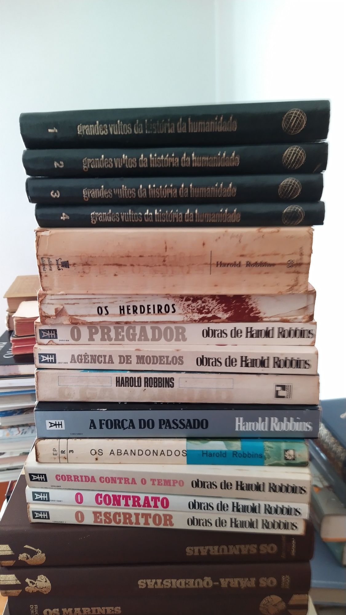 11 livros de HAROLD ROBBINS em português