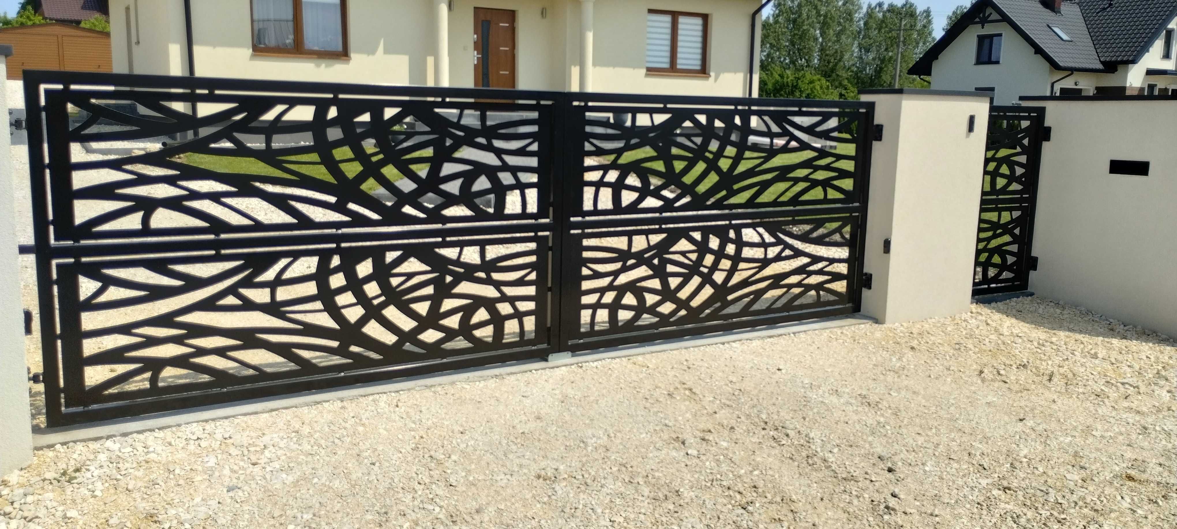 Ogrodzenia CNC NOWOŚĆ bramy balustrad ogrodzeń