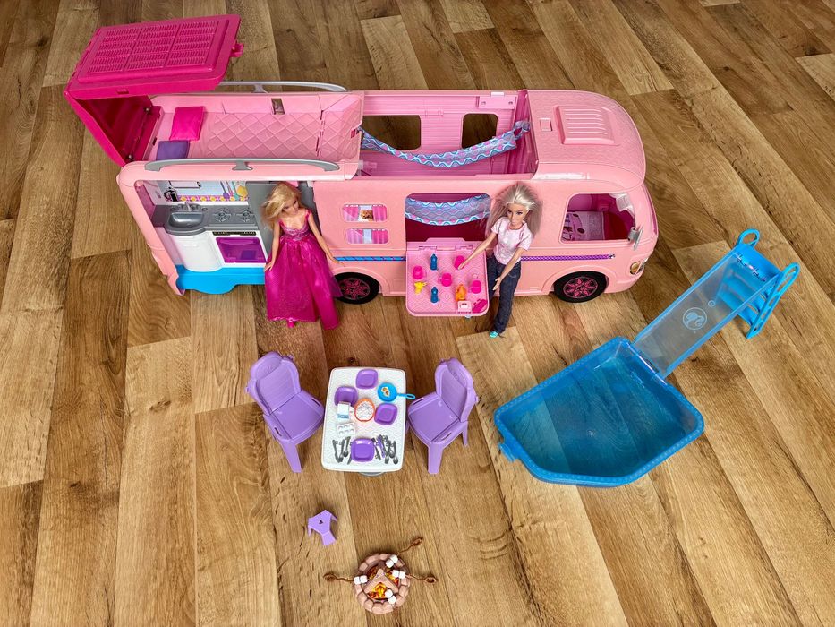 Kamper Barbie XXL + Letni Dom + DODATKI :)