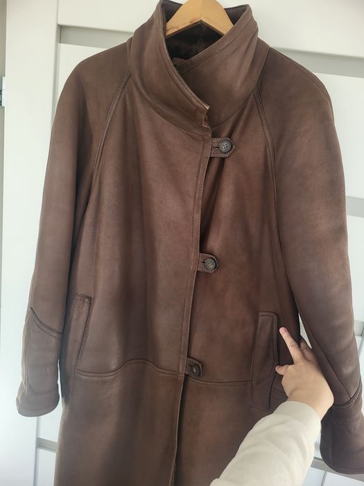 Sprzedam kożuch, prawdziwa skóra i futro