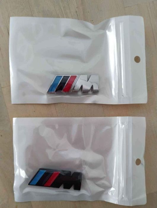 Símbolos BMW Pack M Laterais Mala 45mm 55mm 82mm
