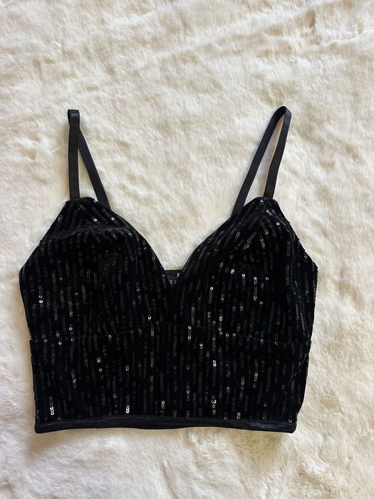 Топ чорний, нарядний