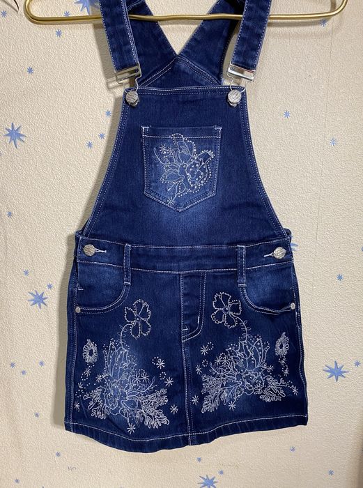 Джинсовый сарафан