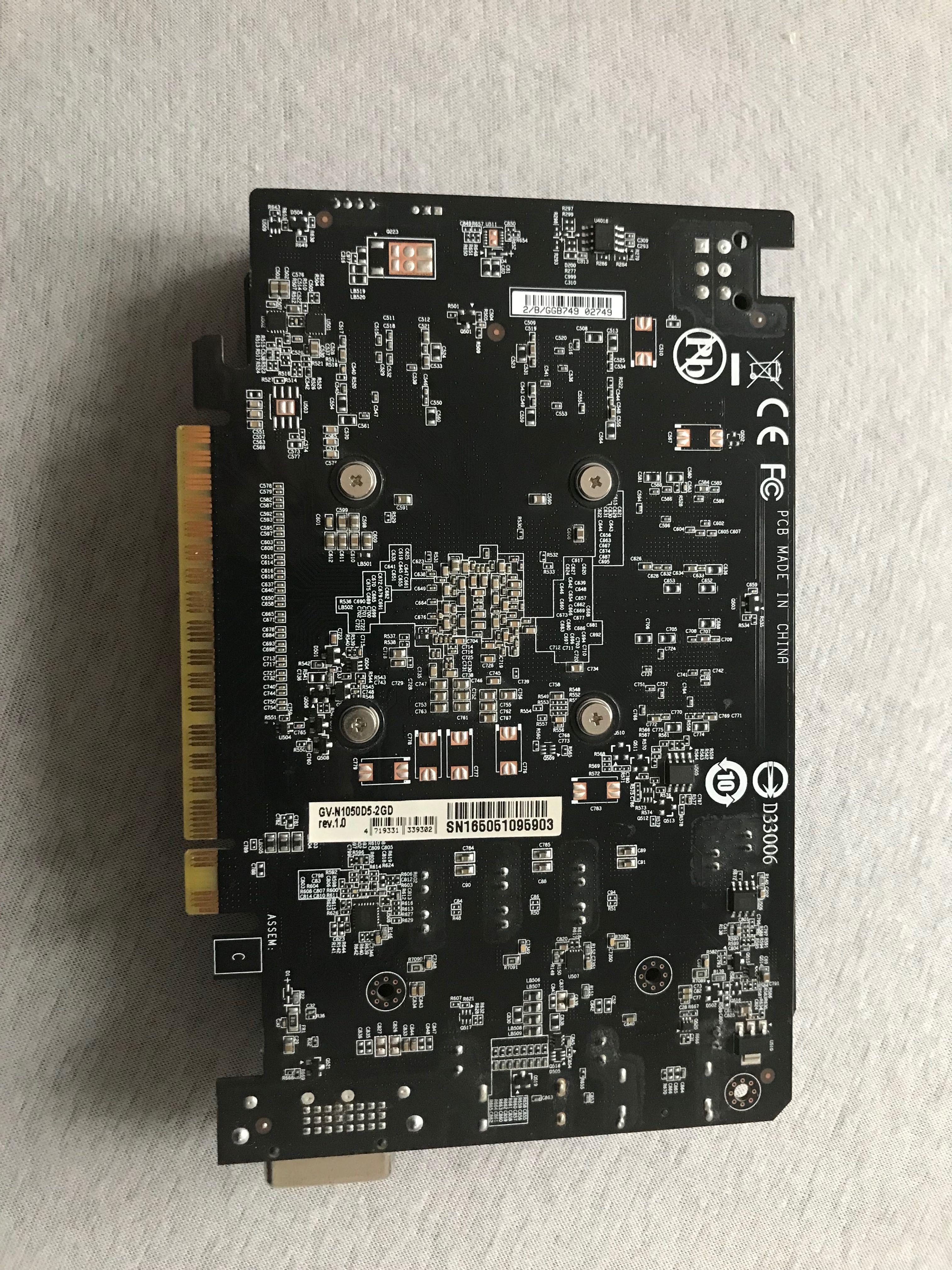 Karta graficzna gigabyte gtx 1050ti