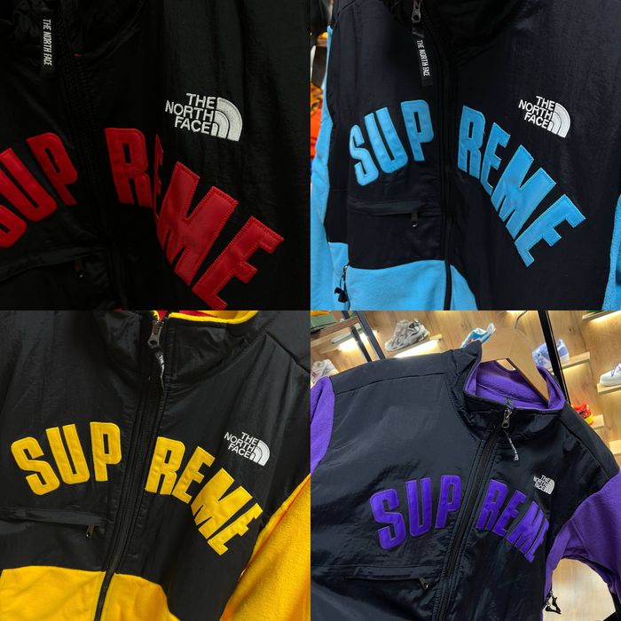 ‼️Знижка‼️ Куртка Флісова Supreme x The North Face