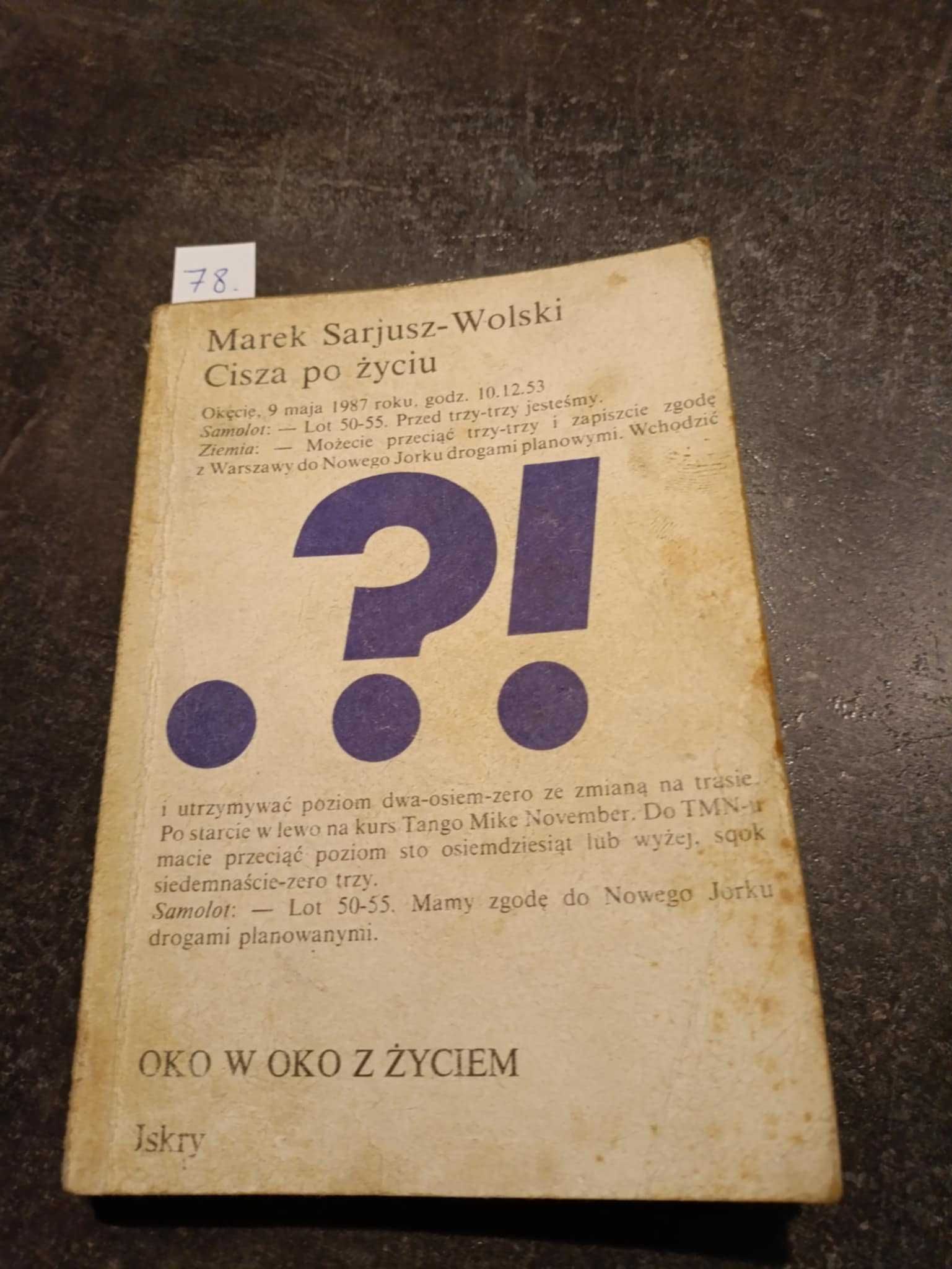 Cisza po życiu - Marek Sarjusz-Wolski