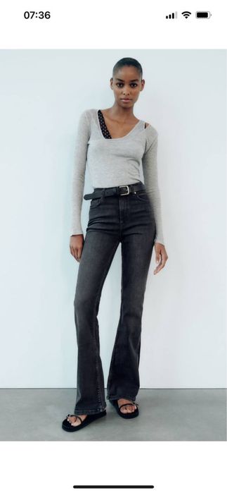 Джинси сірого кольору ZARA