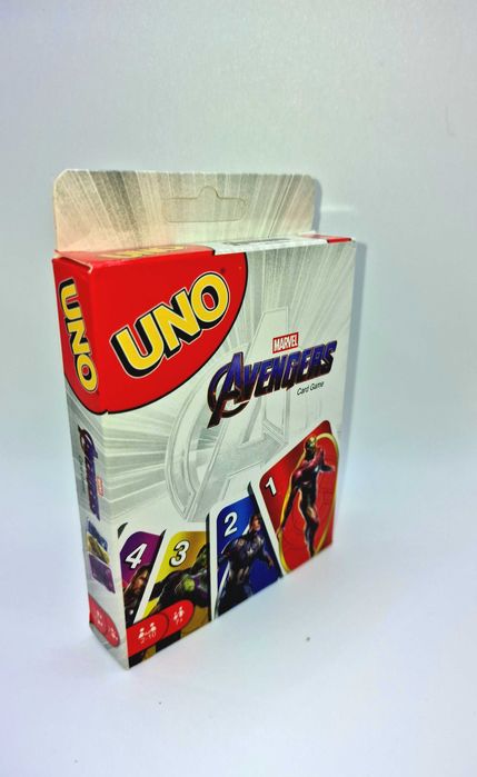 Nowe Karty Uno Marvel Avengers