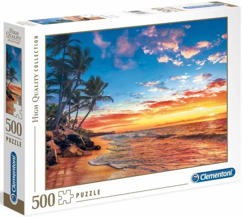 PUZZLE PARADISE BEACH 500 elementów clementoni