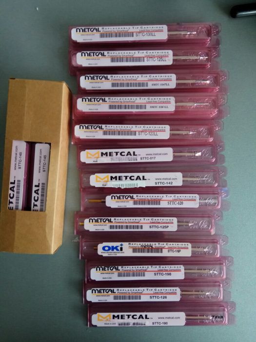 Картриджі, жала для індукційних станцій Metcal STTC, SMTC, SDTC