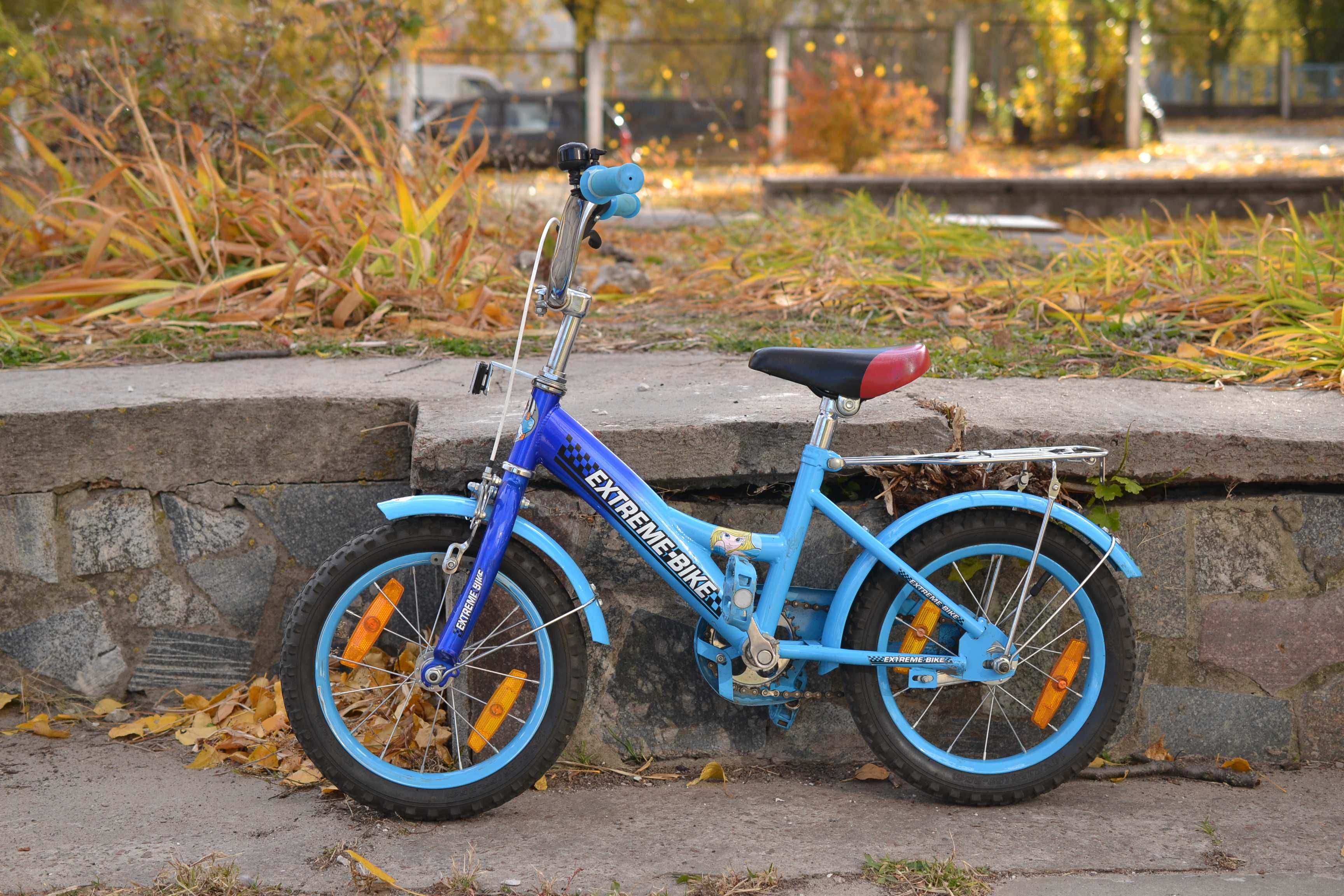 Велосипед дитячий 14", 4 - 6 років.