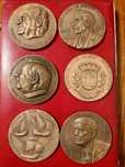 Medalhas em bronze