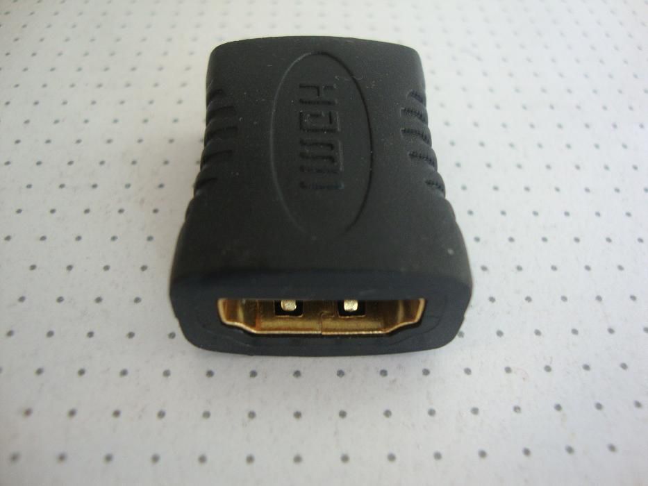 Adaptador hdmi fêmea em T por mini hdmi e micro hdmi