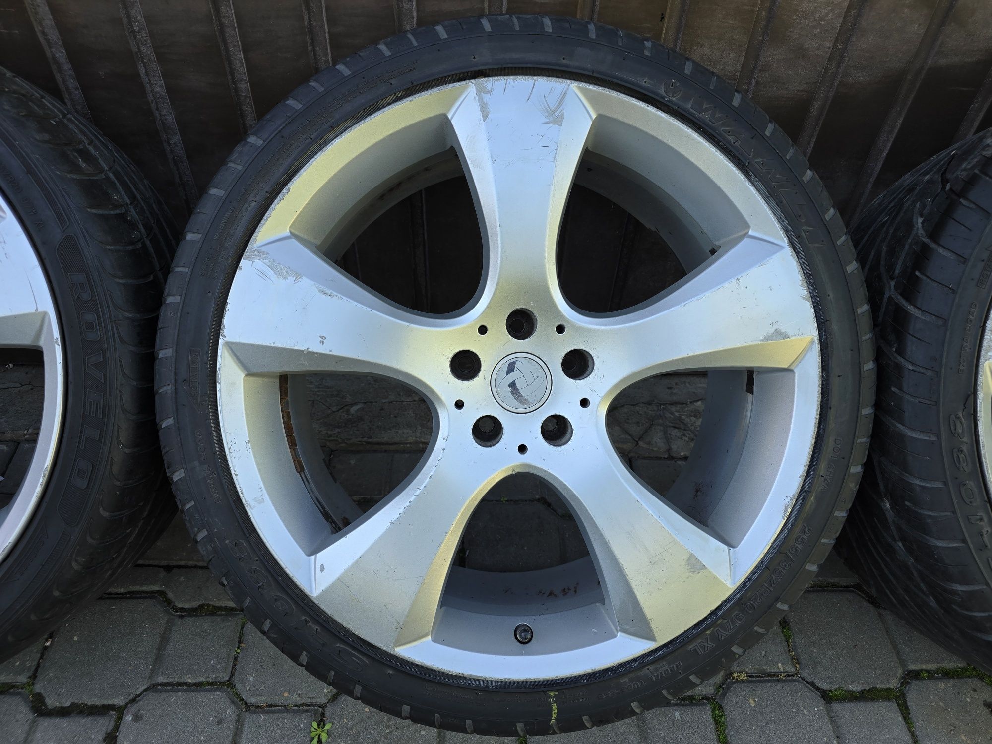 Felgi z oponami 255/35R20 Irmscher 5x112 Mercedes C klasa E CLS SL S