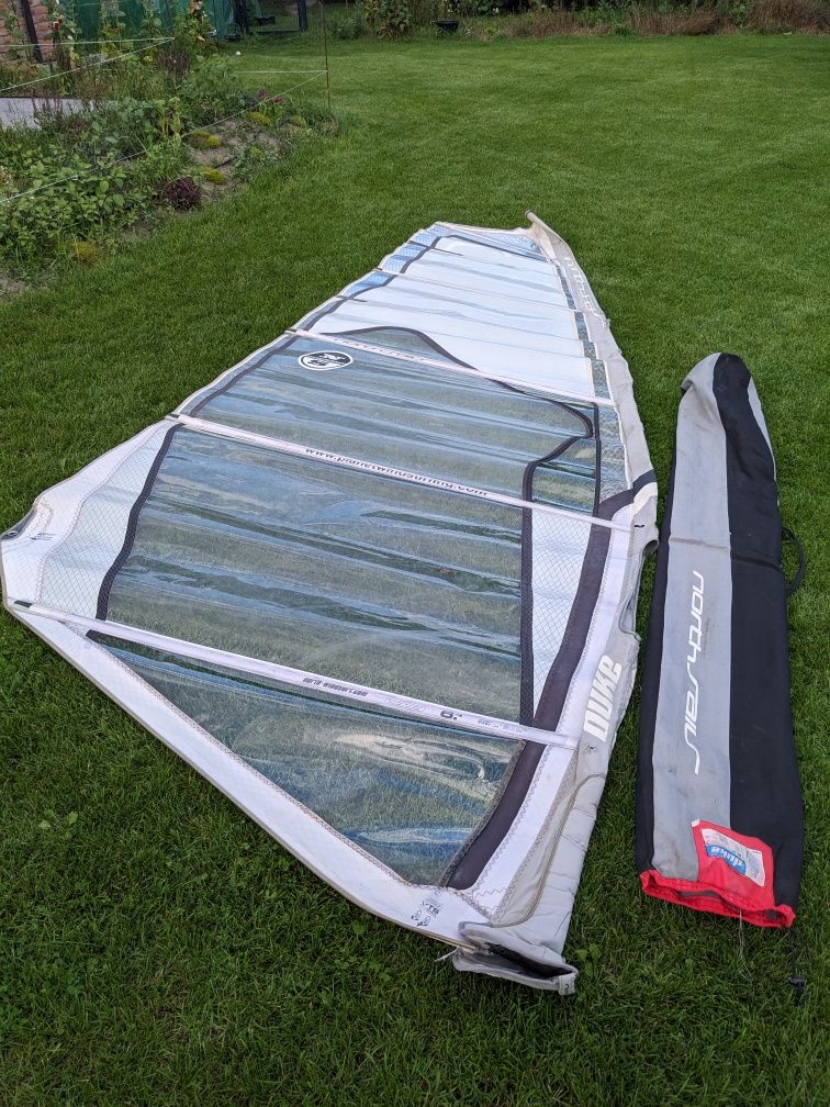 Żagiel windsurfing 7.4, 6.4, 4.2