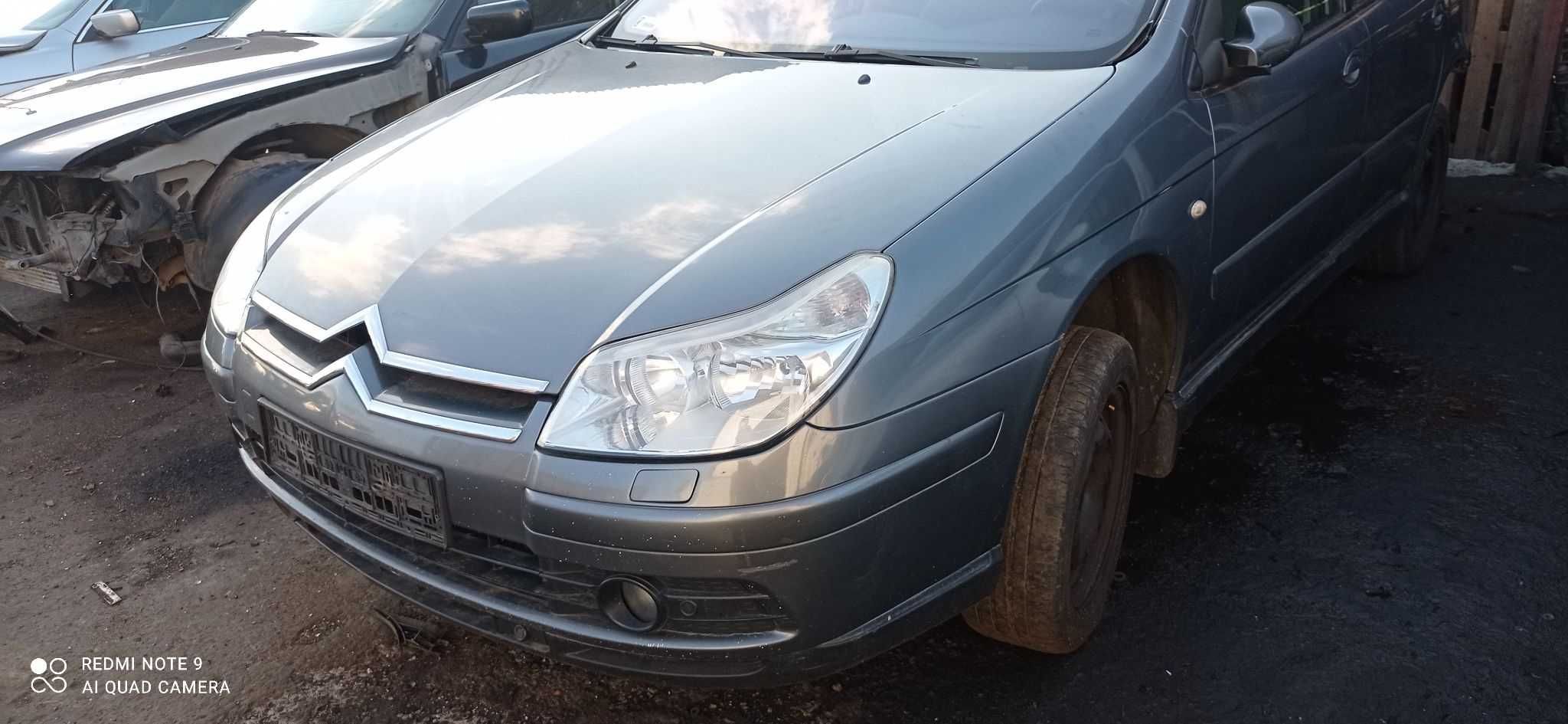 Citroen C5 lift przód maska zderzak błotnik reflektor xsenon Eytc