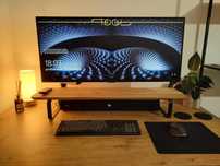 Stand / podstawka pod monitor na wymiar z dębu
