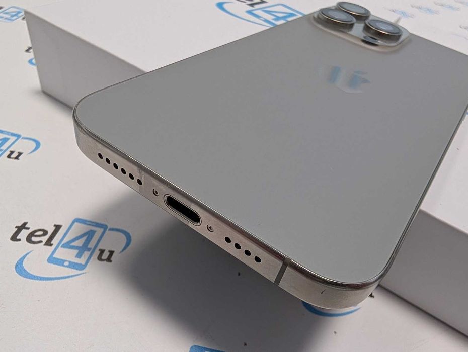 Tel4u iPhone 15 Pro Max 256GB Natural tytanium Bateria 94% Długa35