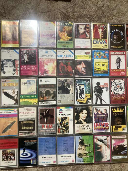 R.E.M U2 Bon Jovi G.N.R Pink Floyd The Cure Queen Dire Straits Led Zep