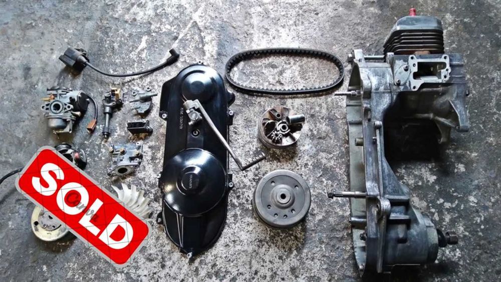 Картер\Варіатор\Кікстартер\Карбюратор\Маслонасос - Сузукі Сепія\Адрес