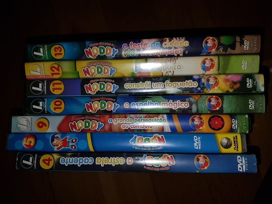 6 DVD's do Noddy