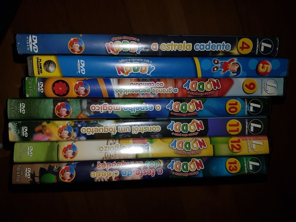 6 DVD's do Noddy