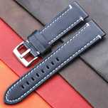 Bracelete 22mm em Pele c/ fecho fácil