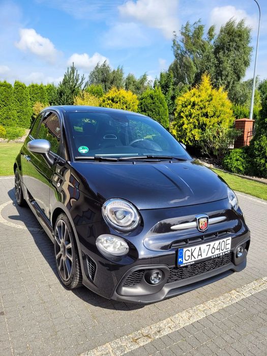 Abarth 595 Stan idealny 22tys bezwypadkowy automat skóra