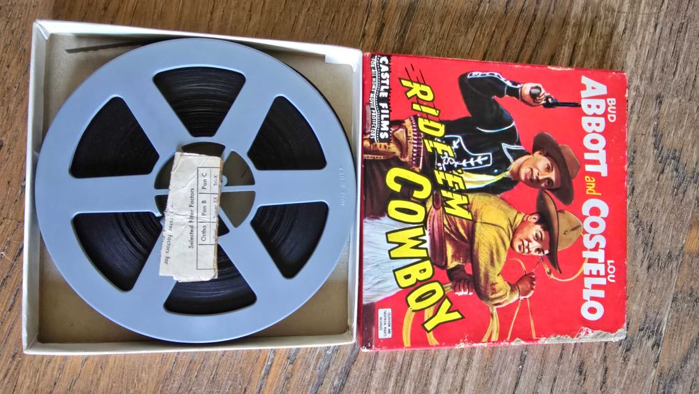 Lote de Filmes Clássicos do Cinema Mudo em Super 8
