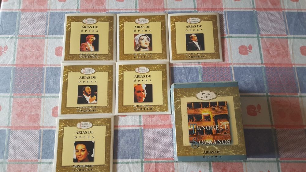6 CDs Árias de Ópera
