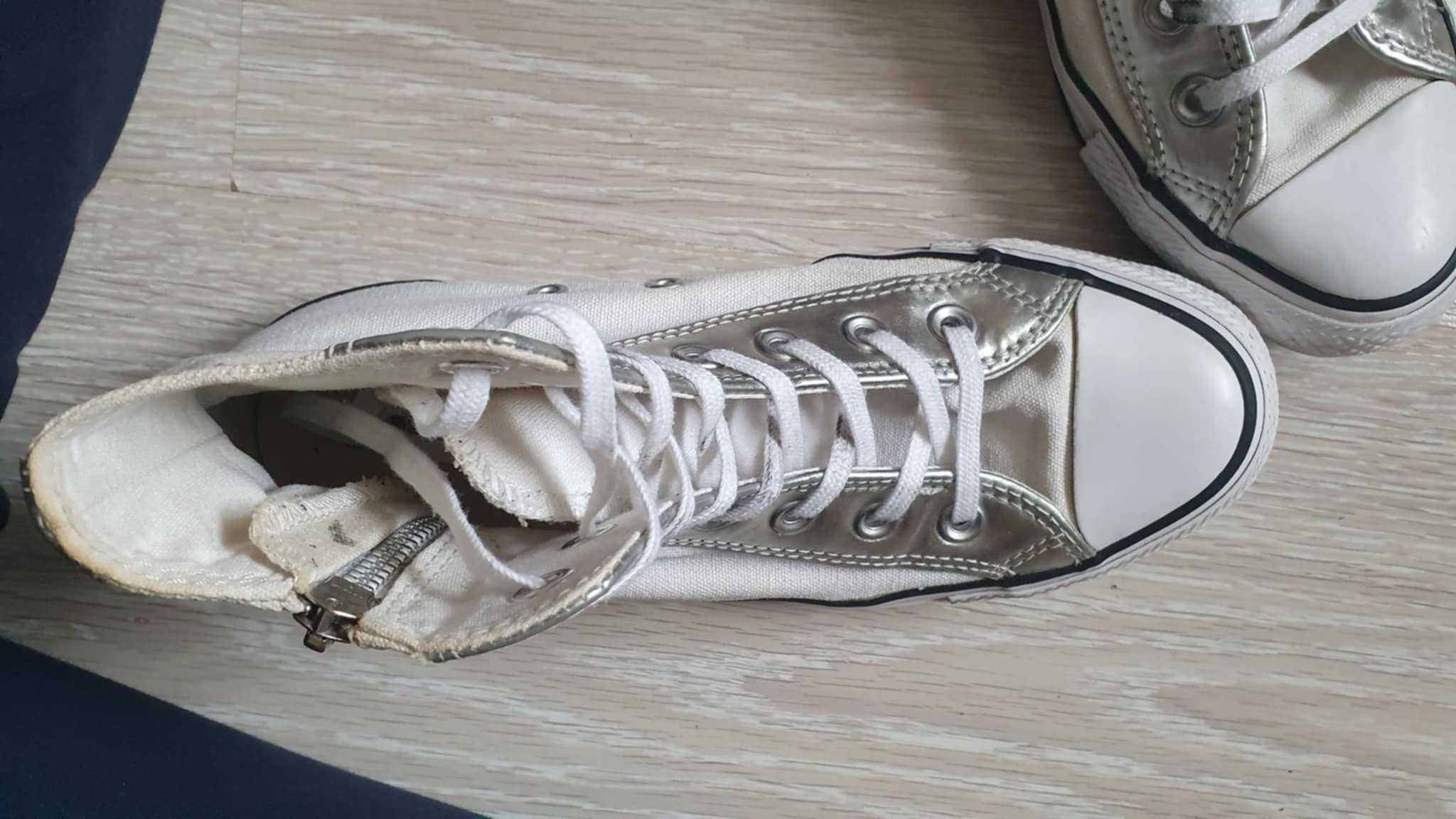 Converse białe 36.5 damskie