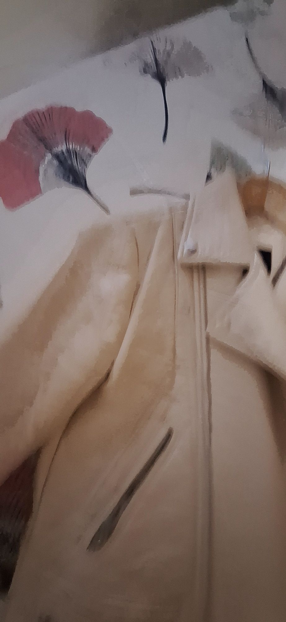 Bomber jacket zara basic bege ecopele