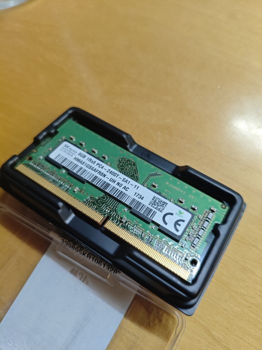 Ram 8gb sk hynix 22 1Rx8 PC4-2400T-SA1-11