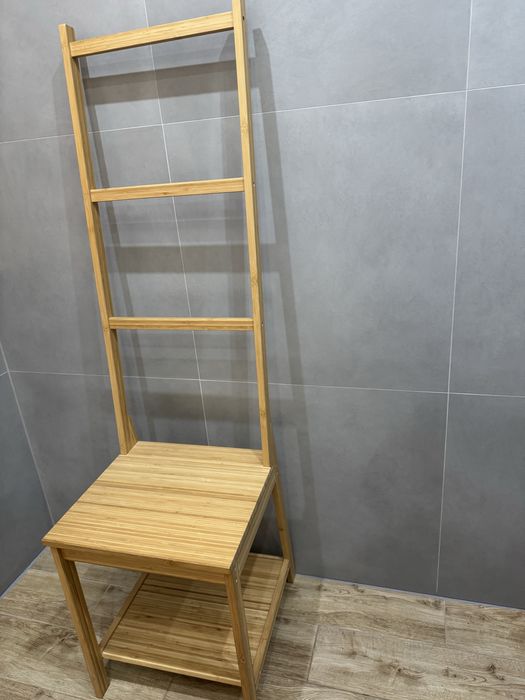 Ikea Ragrund bambusowe krzeslo z wieszakiem