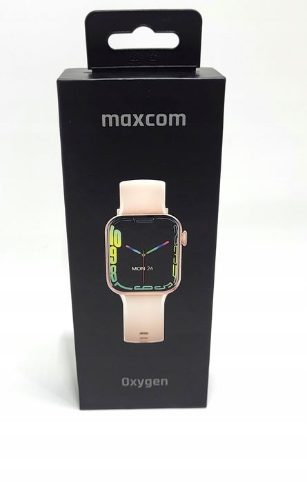 Smartwatch maxcom oxygen fw26 nowoczesny zegarek sportowy