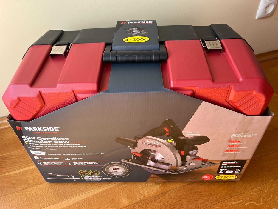 Akumulatorowa ręczna piła tarczowa Parkside 40V PPHKSA 40-Li A1