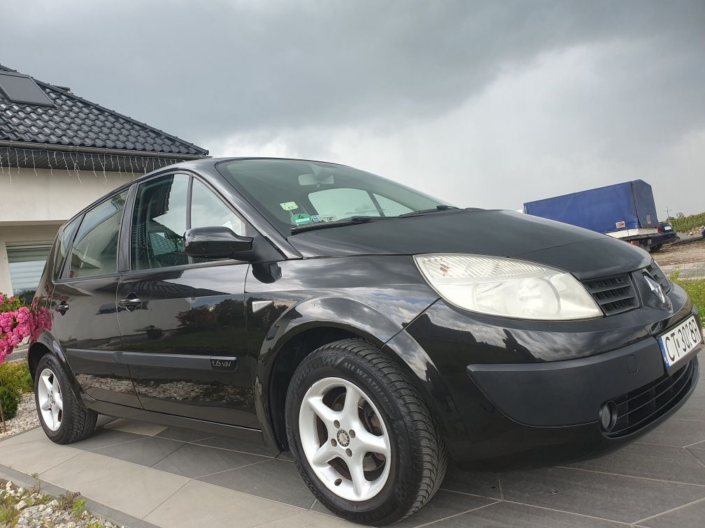 RENAULT SCENIC II * 1.6 Benzyna * Bardzo Ładny Stan * Niski Przebieg *