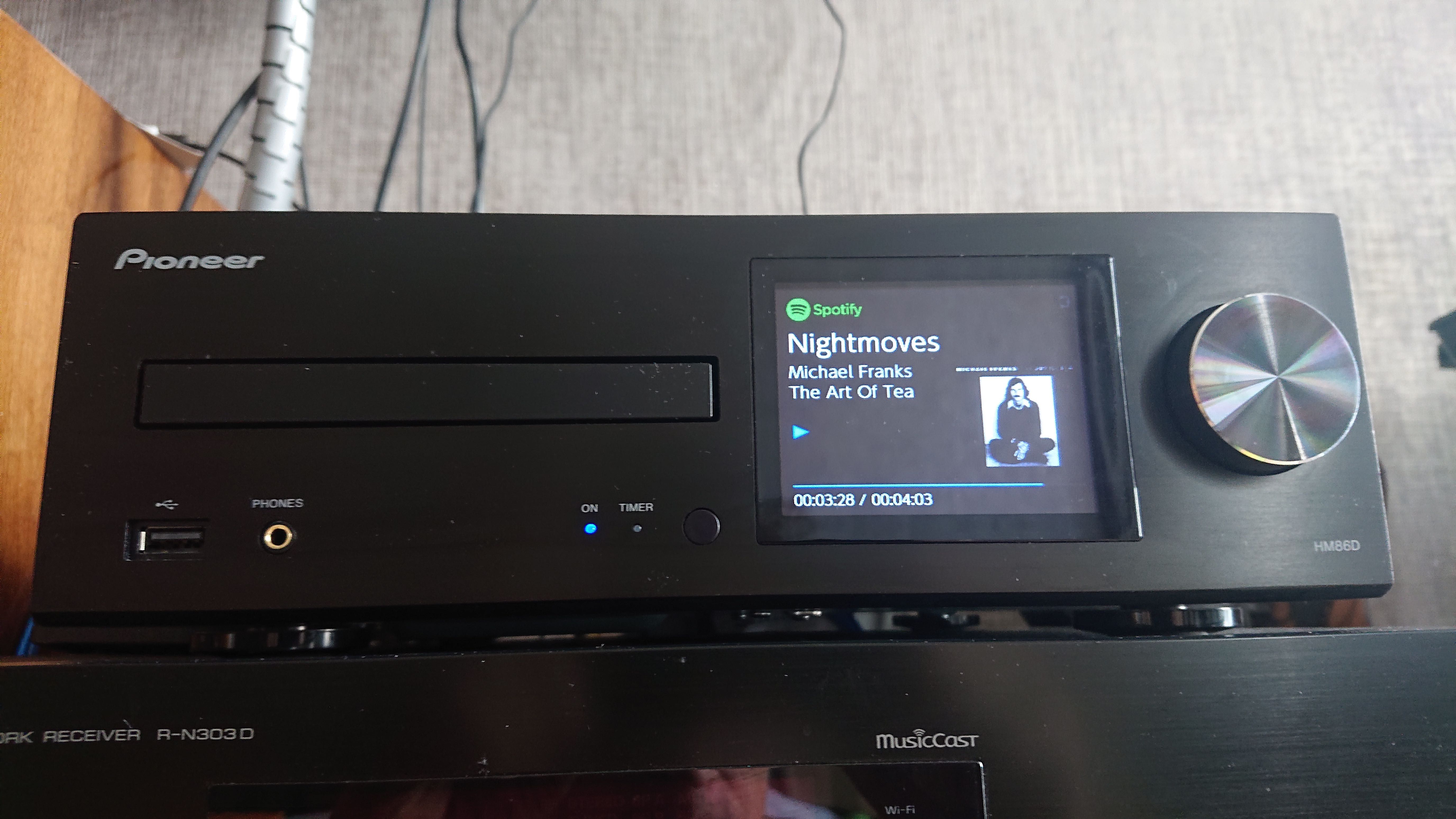 Pioneer XC-HM86 Network CD receiver streamer Spotify, Tidal, стример