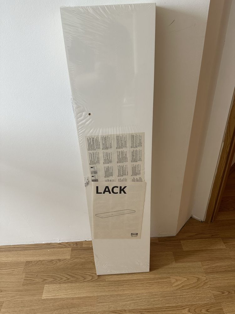 Lack ikea półka 110cm x2 cena za 2 sztuki