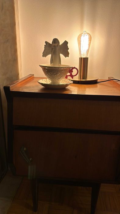 Antique bedside table