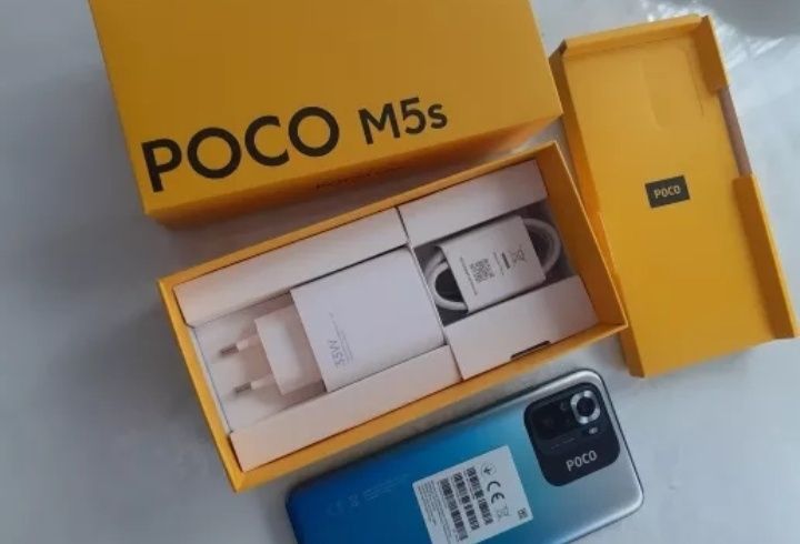 Xiaomi Poco M5s blue 4/128, NFC НовийGlobal version