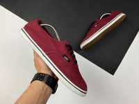 Кеды vans бордовые original 41р летние удобные